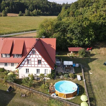 Ferienwohnungen Wastl Fraenkische Schweiz Hiltpoltstein ภายนอก รูปภาพ